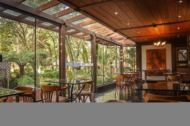 فندق بافاريا سبورت غرامادو المظهر الخارجي الصورة The restaurant at the hotel